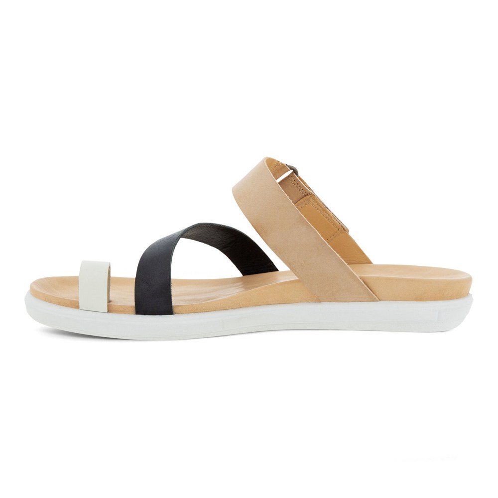 Sandalias Mujer - ECCO Simpil Flat Toe-Loop - Marrom - BDX579102